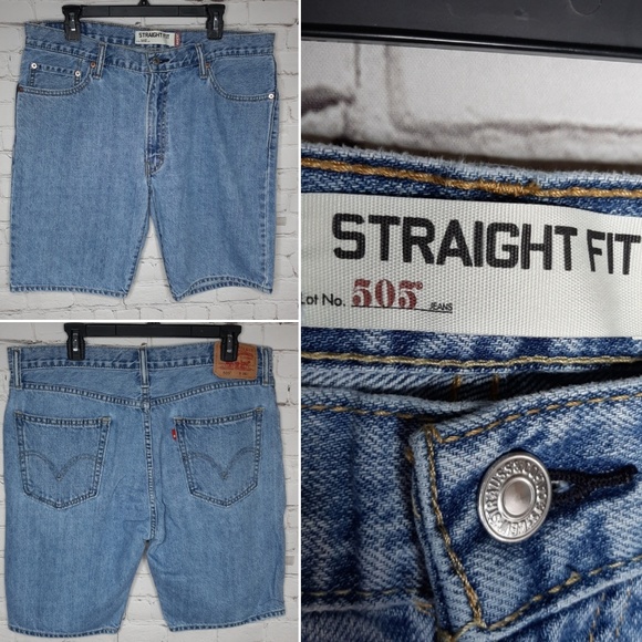 Levi's Other - Levi's 505 men's straight fit jean shorts size 36